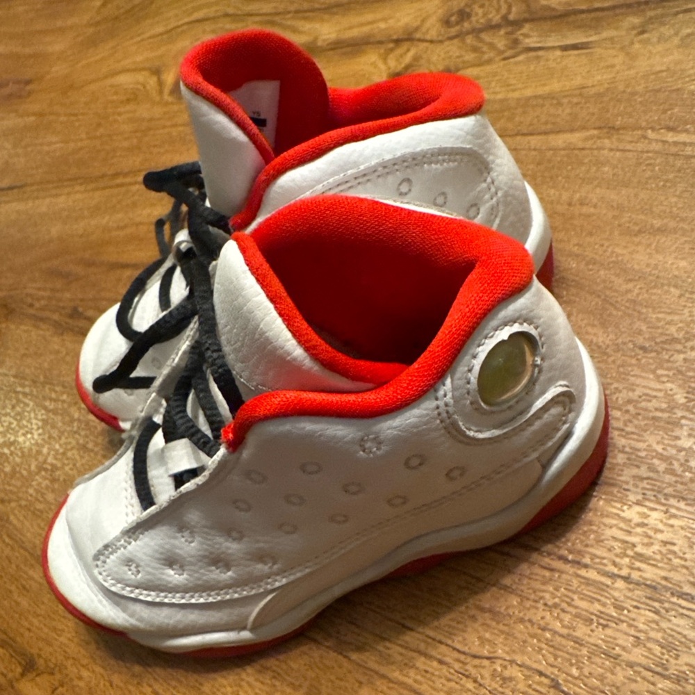 Nike Air Jordan 13 Retro “Chicago” Toddler Shoes Size 9C White/Red/Black